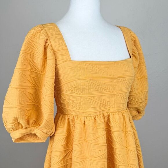 Free People Violet Mini Dress in Carrot Ginger Size XS - Picture 6 of 14